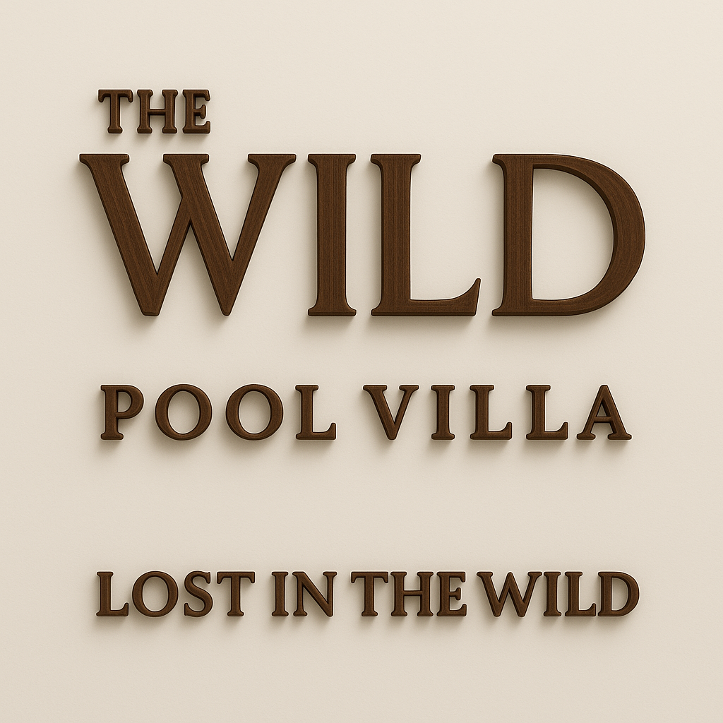 The WILD Pool Villa Aonang logo